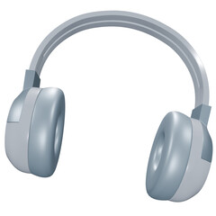 Blue Grey In-Ear Headphones 1