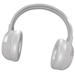 White In-Ear Headphones 2