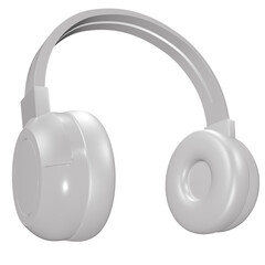 White In-Ear Headphones 1