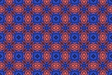 Seamless Graphic Shape Fashion Art Template Geometric Endless Texture Tile Symmetric Interior Design Cloth Perspective Background Digital Wallpaper Visual Fabric Luxury Decoration Textile Pattern.