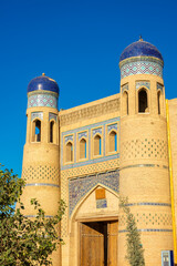 Minaret and gate of the Khiva Walls,  Uzbekistan