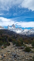Panoramic View of Fitz Roy, El Chalten, Argentina