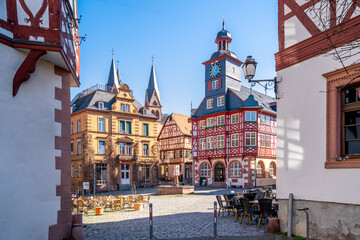 Altstadt, Heppenheim, Deutschland 
