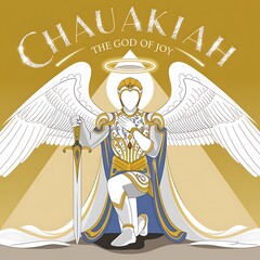 Angel Chauakiah – The God of Joy  35th Kabbalistic Angel of Peace Harmony and Divine Reconciliation Guardian of Sacred Justice Family Unity and Spiritual Contracts from the Powers Choir of Light