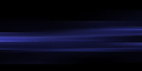 Motion light effect for banners. Blue lines. The effect of speed on a blue background. lines of light, speed and movement
