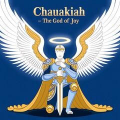 Angel Chauakiah – The God of Joy  35th Kabbalistic Angel of Peace Harmony and Divine Reconciliation Guardian of Sacred Justice Family Unity and Spiritual Contracts from the Powers Choir of Light