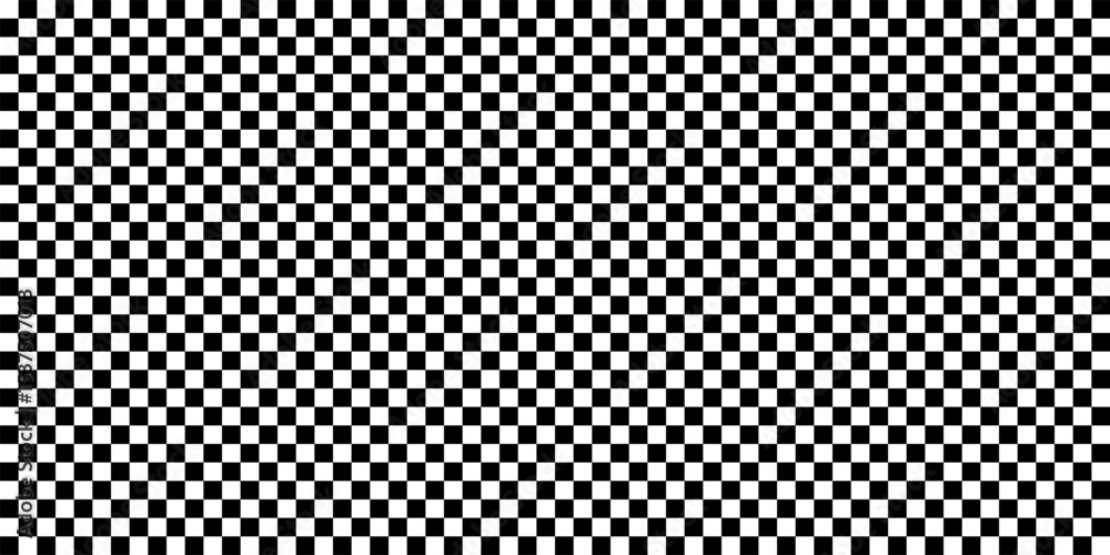 Poster checker pattern. black and white chess background. game checkerboard. grid geometric rectangle shape
