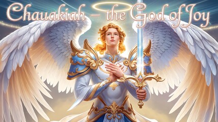 Angel Chauakiah – The God of Joy  35th Kabbalistic Angel of Peace Harmony and Divine Reconciliation Guardian of Sacred Justice Family Unity and Spiritual Contracts from the Powers Choir of Light