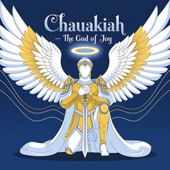 Angel Chauakiah – The God of Joy  35th Kabbalistic Angel of Peace Harmony and Divine Reconciliation Guardian of Sacred Justice Family Unity and Spiritual Contracts from the Powers Choir of Light