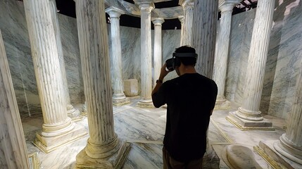 Virtual Reality Exploration: Ancient Ruins Immersion