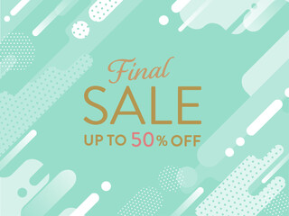 ポップでかわいい、メンフィス背景素材 ( フレーム　見出し　タイトル　メンフィス　チラシ　セール ) © onda