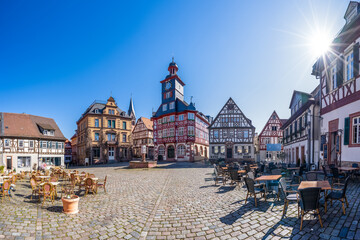 Altstadt, Heppenheim, Deutschland 