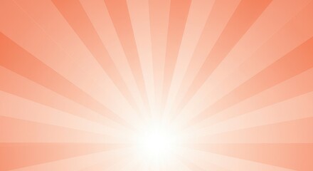 Obraz premium Sunburst layers radiant soft glow bursting through luminous strata