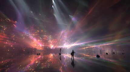 Cosmic Reflection: Immersive Art Installation Experience