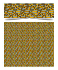 Seamless moroccan pattern background with flowers illustration clip-art