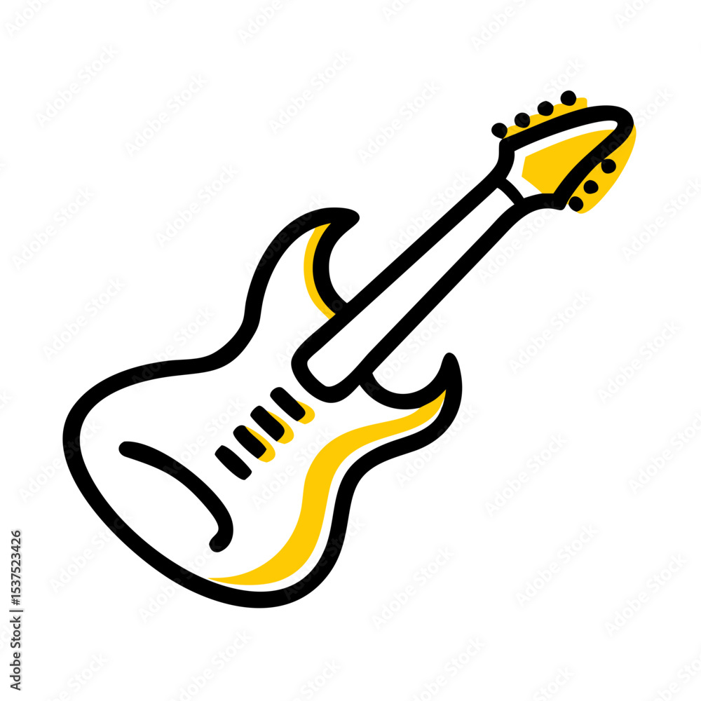 Aufkleber music on transparent background for web and graphic design for web and graphic design