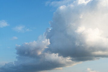 Dramatic sky clouds texture background