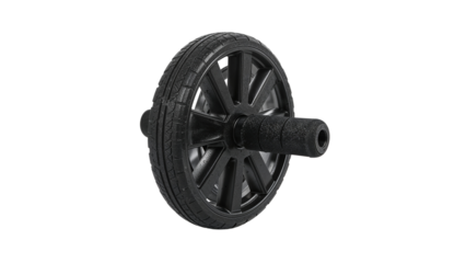 Ab Roller Wheel for Core Workout and Exercise Equipment, isolated on transparent background