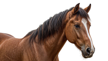 Obraz premium Horse, isolated on transparent background PNG