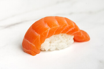 delivery of Japanese rice and fresh fish dishes