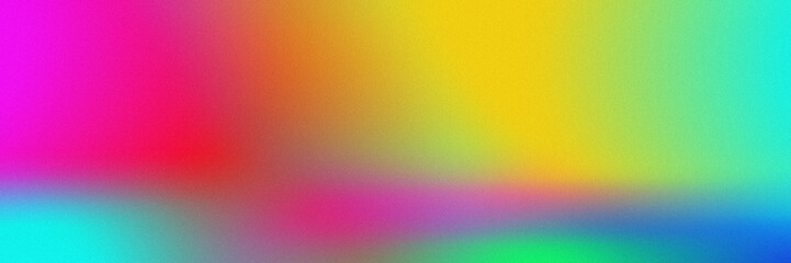 abstract rainbow background, colorful grainy gradient background,80s 90s style, noise texture effect, wallpapers, posters, banners, flyers, and cards.	