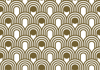 Ocean wave pattern. wallpaper art. Japanese traditional pattern concept