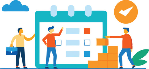 Teamwork collaboration project planning calendar success