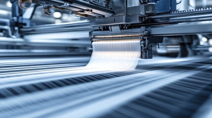 High-efficiency air-jet weaving machine weaving fine threads rapidly