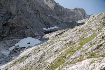 summer hiking adventure in totes gebirge