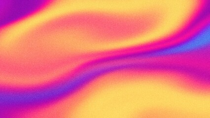 Vibrant Holographic Gradient in Purple, Pink, Yellow for Modern Y2K Aesthetic