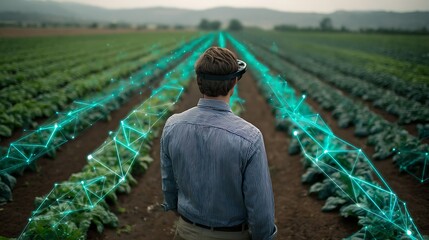 Augmented Reality Agriculture: Smart Farming Technology