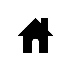 home, house interface icon vector