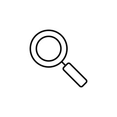 search, find, browse icon vector