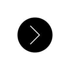 next, forward, right UI button icon