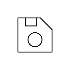 data save button icon vector