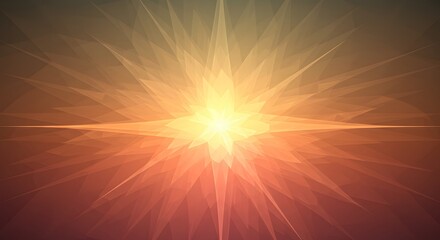 Obraz premium Dynamic display of fractal light cascade reveals intricate patterns and vibrant colors. The illuminated burst radiates warmth, creating an otherworldly atmosphere filled with energy and motion.