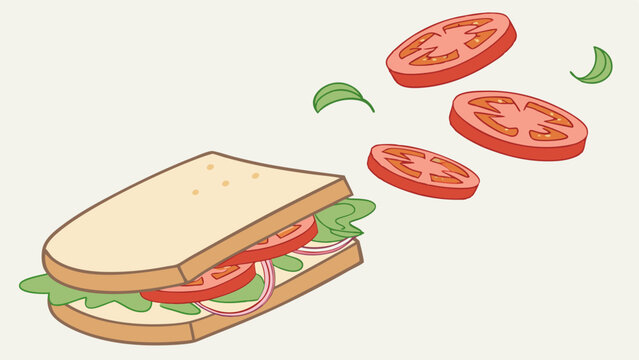 Delicious Tomato Sandwich A Simple Recipe for a Tasty Lunch