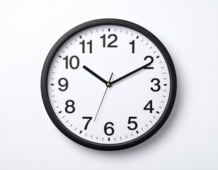 clock isolated on white background