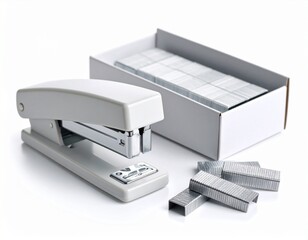 stapler isolated on white