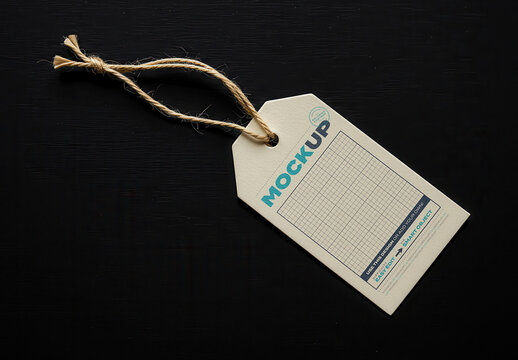 Rustic Label Mockup with Chord