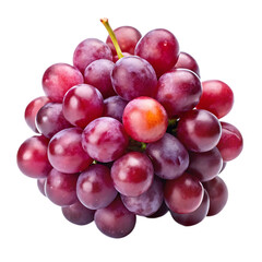 Fototapeta premium Grapes on Display: Capturing the essence of freshness and ripeness, a vibrant bunch of grapes invites viewers to savor the simple pleasures of nature's bounty.