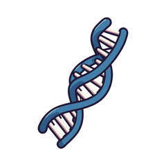 DNA helix illustration design