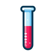 
test tube illustration design