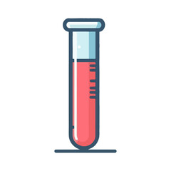 
test tube illustration design
