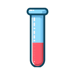 
test tube illustration design