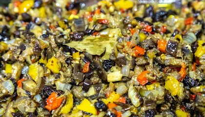 The best antipasto, eggplant caponata in the world