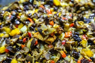 The best antipasto, eggplant caponata in the world