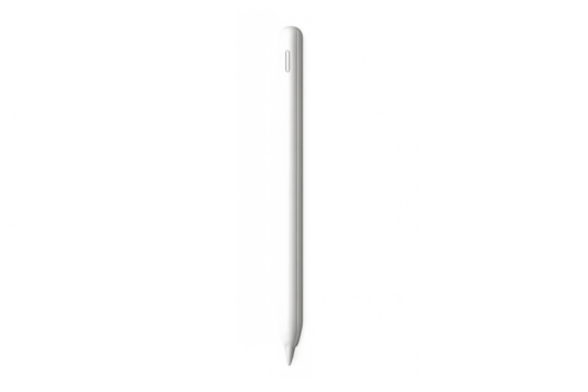 White digital pen isolated on transparent background, perfect for graphic design projects or presentations - Powered by Adobe