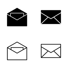 Mail icon vector. email sign and symbol. E-mail icon. Envelope icon