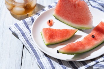 美味しそうなスイカ